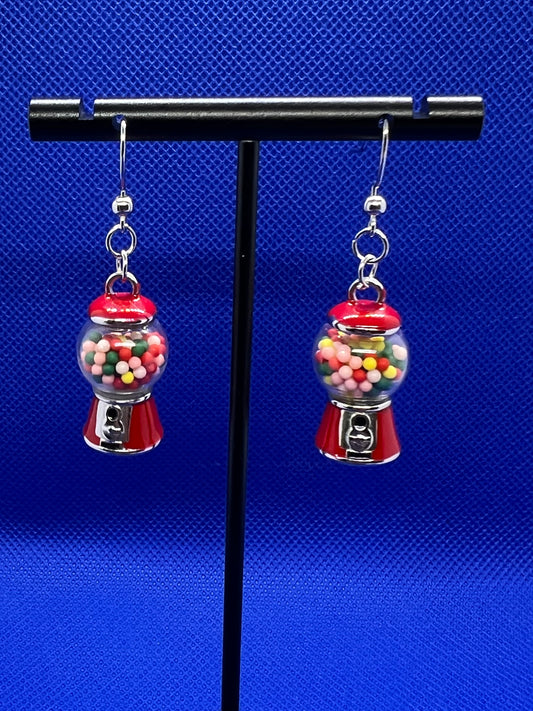 Bubblegum Machine earrings